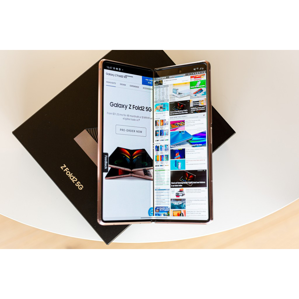 گوشی موبایل سامسونگ مدل Galaxy Z Fold2 5G SM-F916B تک سیم‌کارت ظرفیت 256 گیگابایت و رم 12 گیگابایت